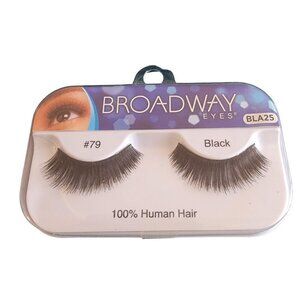 4 Packages Broadway Real Human Hair Eyelashes #79